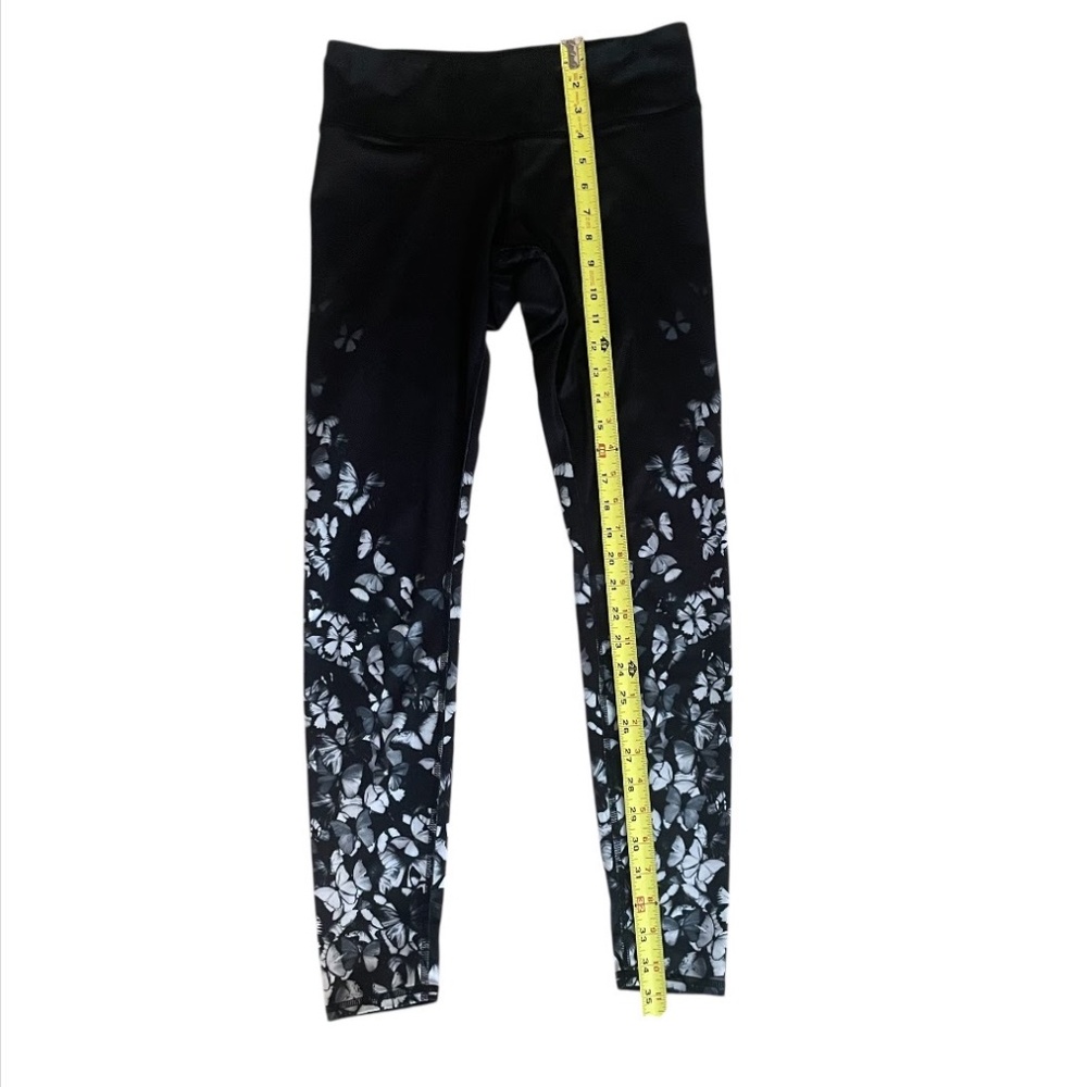 Alo Yoga Black and White  Butterfly Leggings Women’s Size S - Picture 6 of 9